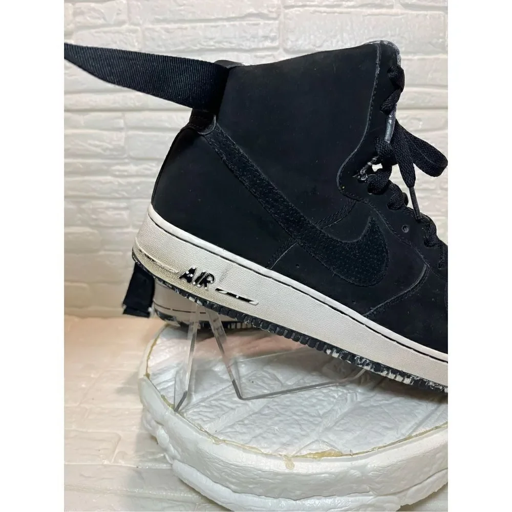 Nike Air Force High Blk/White Marble Camo Men’s Sz 11.5